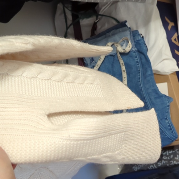 Reiss Cable Knit Oversize Sweater Size XL - Picture 6 of 7